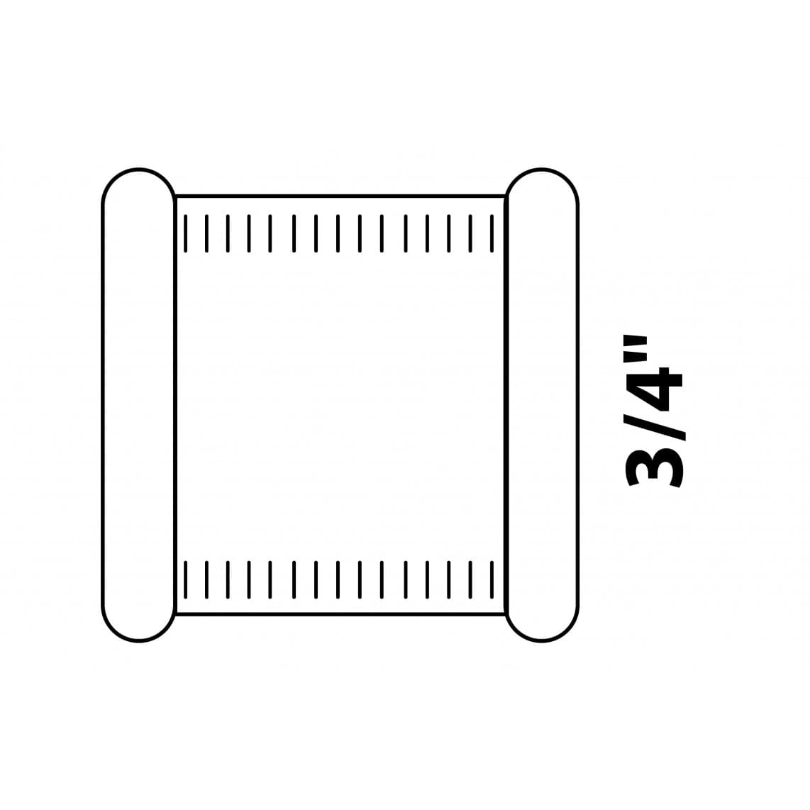 989363355 LT manchon double, vierge, 3/4" F