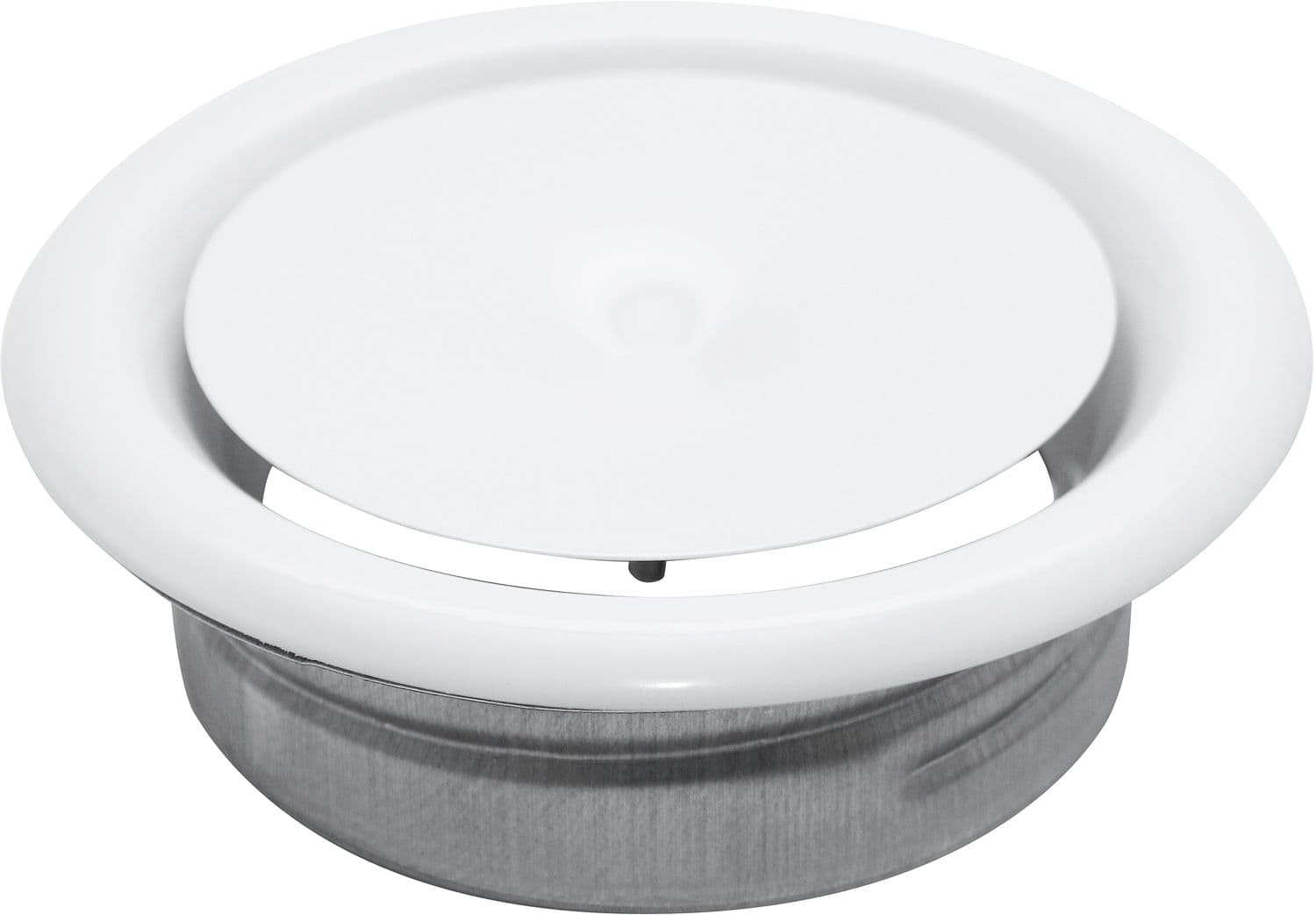 BOUCHE D'INDUCTION REGLABLE VENTILATION +DOUILLE POUR GYPROC 125MM