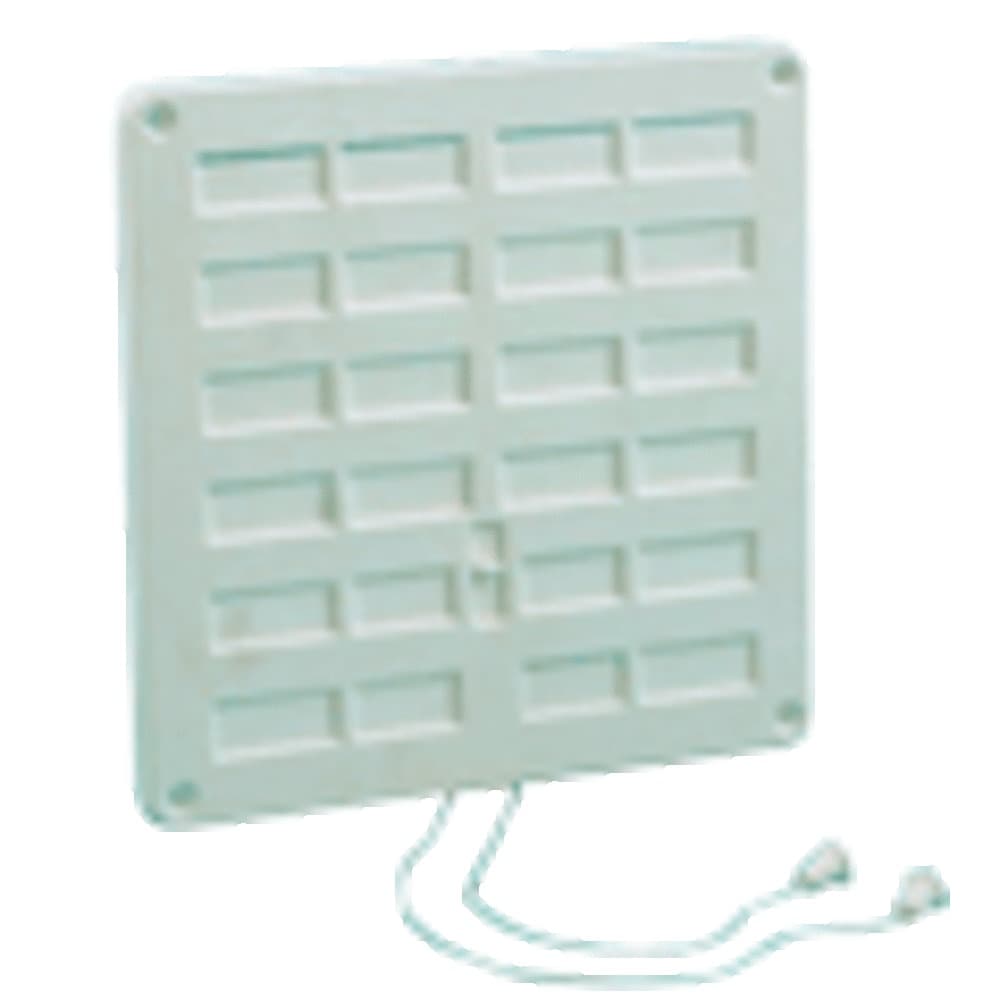 GRILLE VENT.16X16 BL+CORDE+TOI