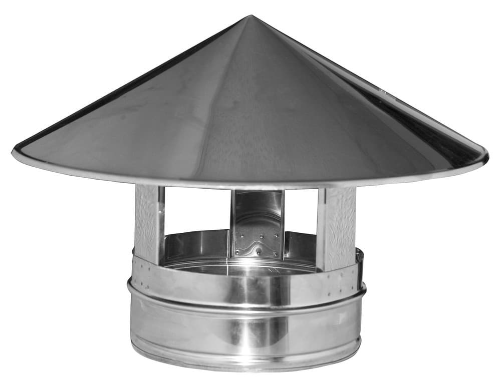 Dinak SW06 010 capuchon pare-pluie D180 inox 316L