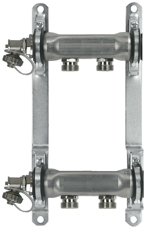 KIT COLLECT INOX 4/4" 7X3/4" EC+FIX+PURG