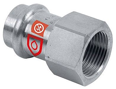 RACCORD F 28MM-4/4" ACIER CARBONE FRABO