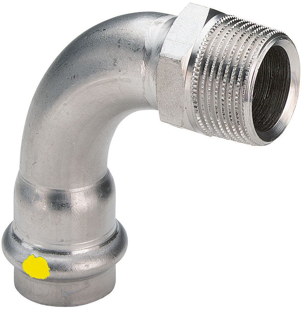 COUDE 3/4"M-22MM SANPR INOX GAZ VIEGA