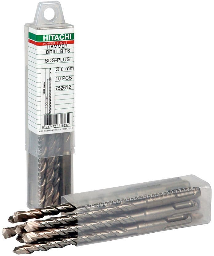 JEU DE FORETS BETON (10 PCS) SDS+ 6-160MM HIKOKI