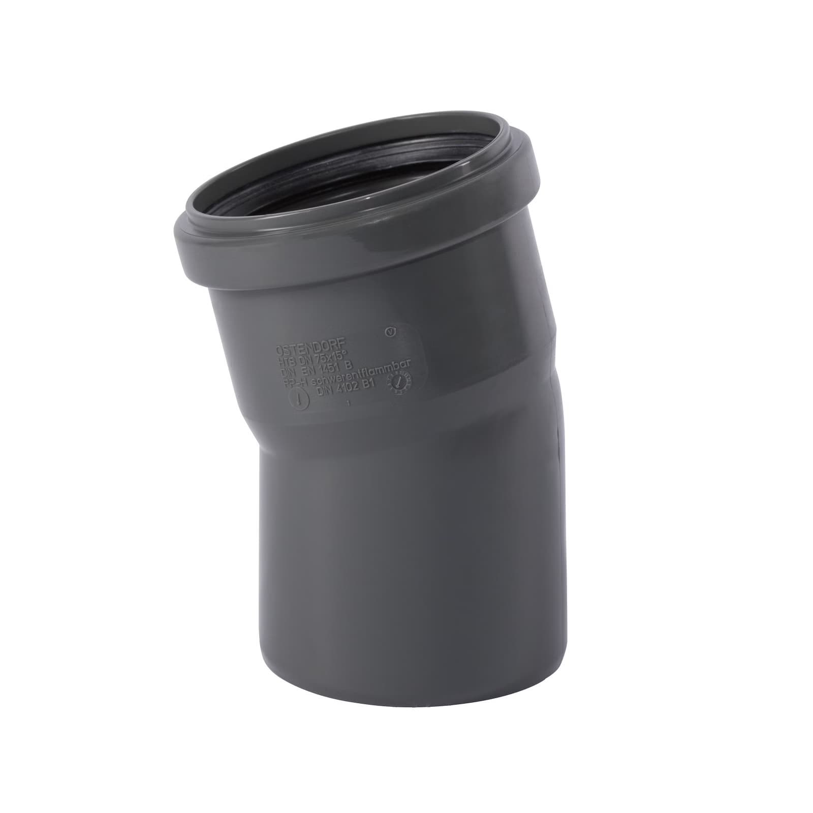 75MM COUDE PP GRIS 1XMM 15