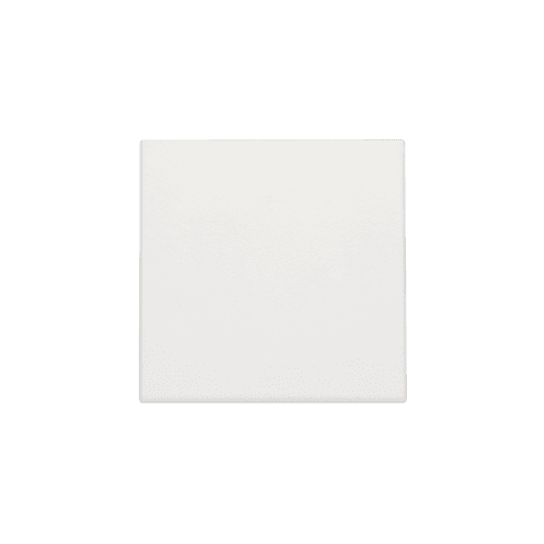 Set de finition avec sortie de câble pour cache-trou avec serre-fil, couleur white