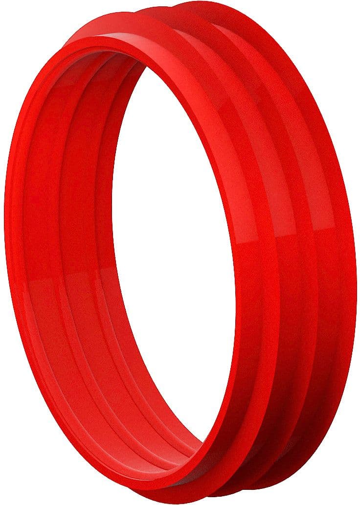 ADURO REDUCTION DE VENTILATION EPDM 200X180MM ROUGE