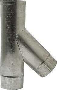 T ALUMINIUM 45°. 130MM