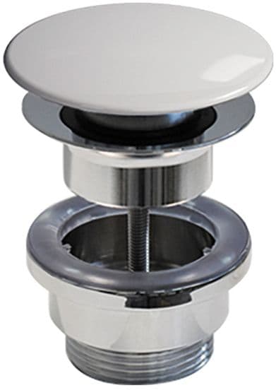 CREPINE PORCELAINE CATALANO 5/4" UNIVERSEL FIX BLANC