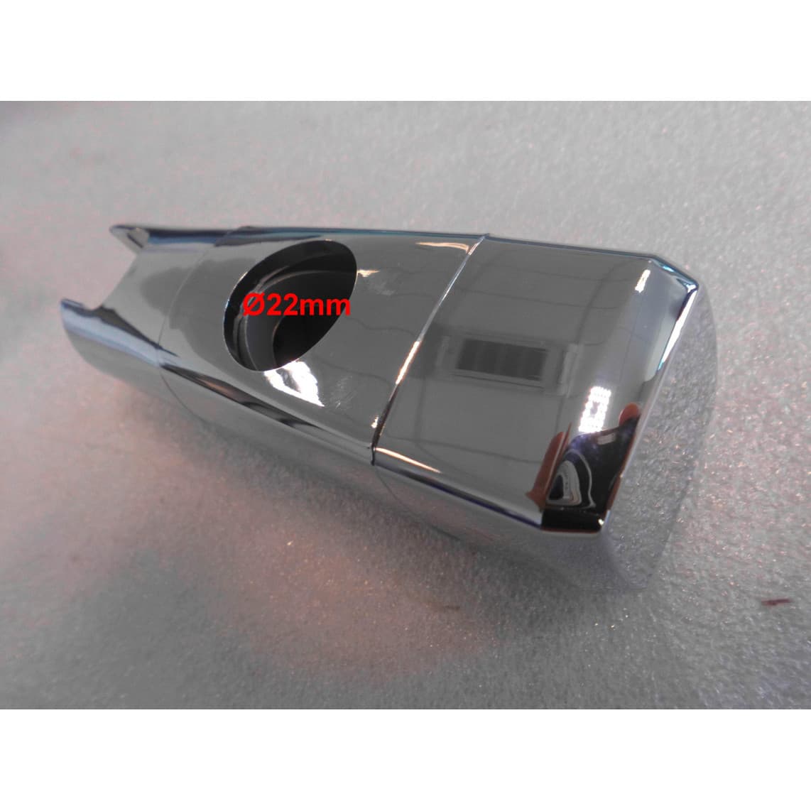 02311 Support de douche, chromé, par ex. pour 61064/2