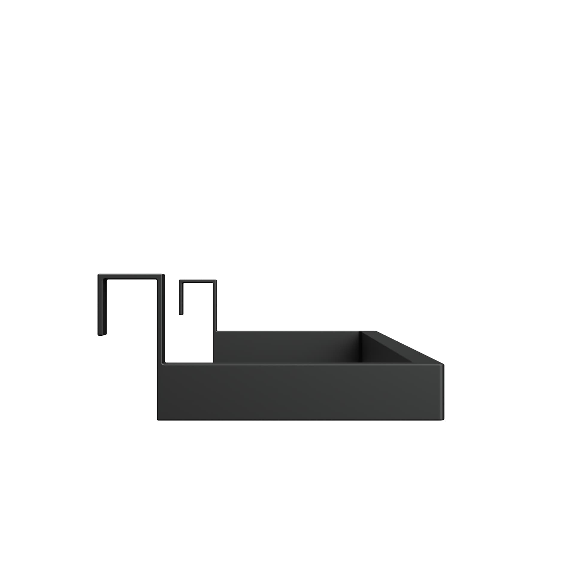 CREAVIT D10 towel holder for combo with under-sink cabinet - black