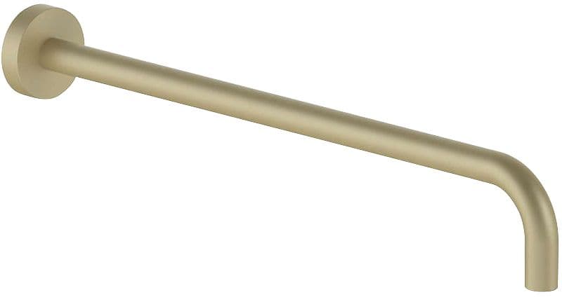 BRAS DE DOUCHE MURAL ICONA CLASSIC FANTINI 1/2" 350MM MAT BRITISH GOLD PVD