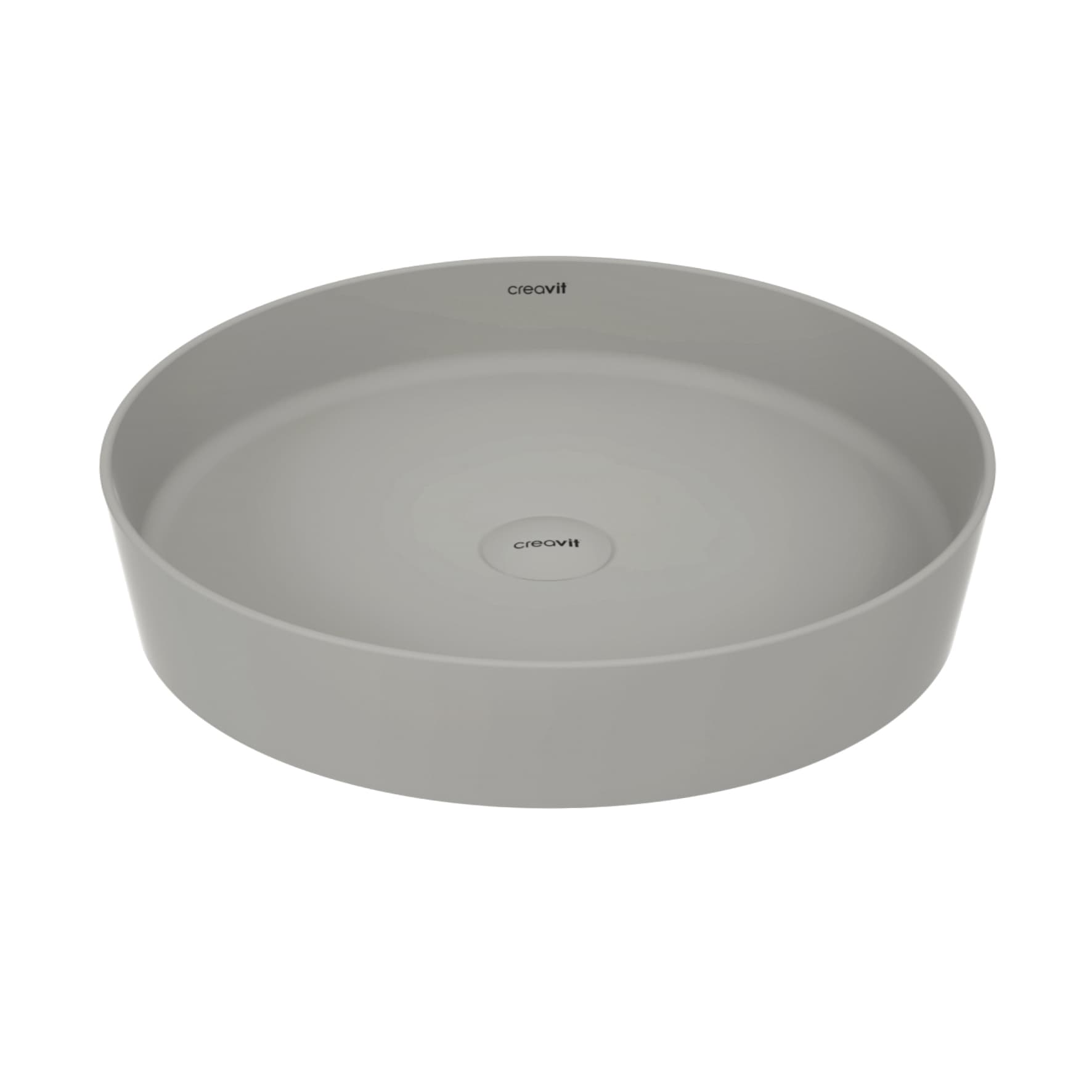 CREAVIT VASQUE À POSER LOOP (45CM) - GRIS FROID