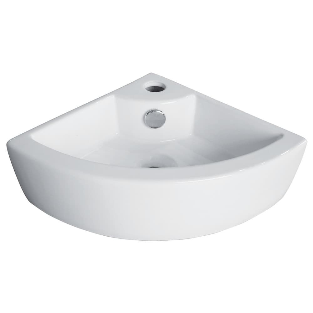 GO by Van Marcke Hera lave-mains lave-mains de coin 44x31,5x12,6 cm blanc
