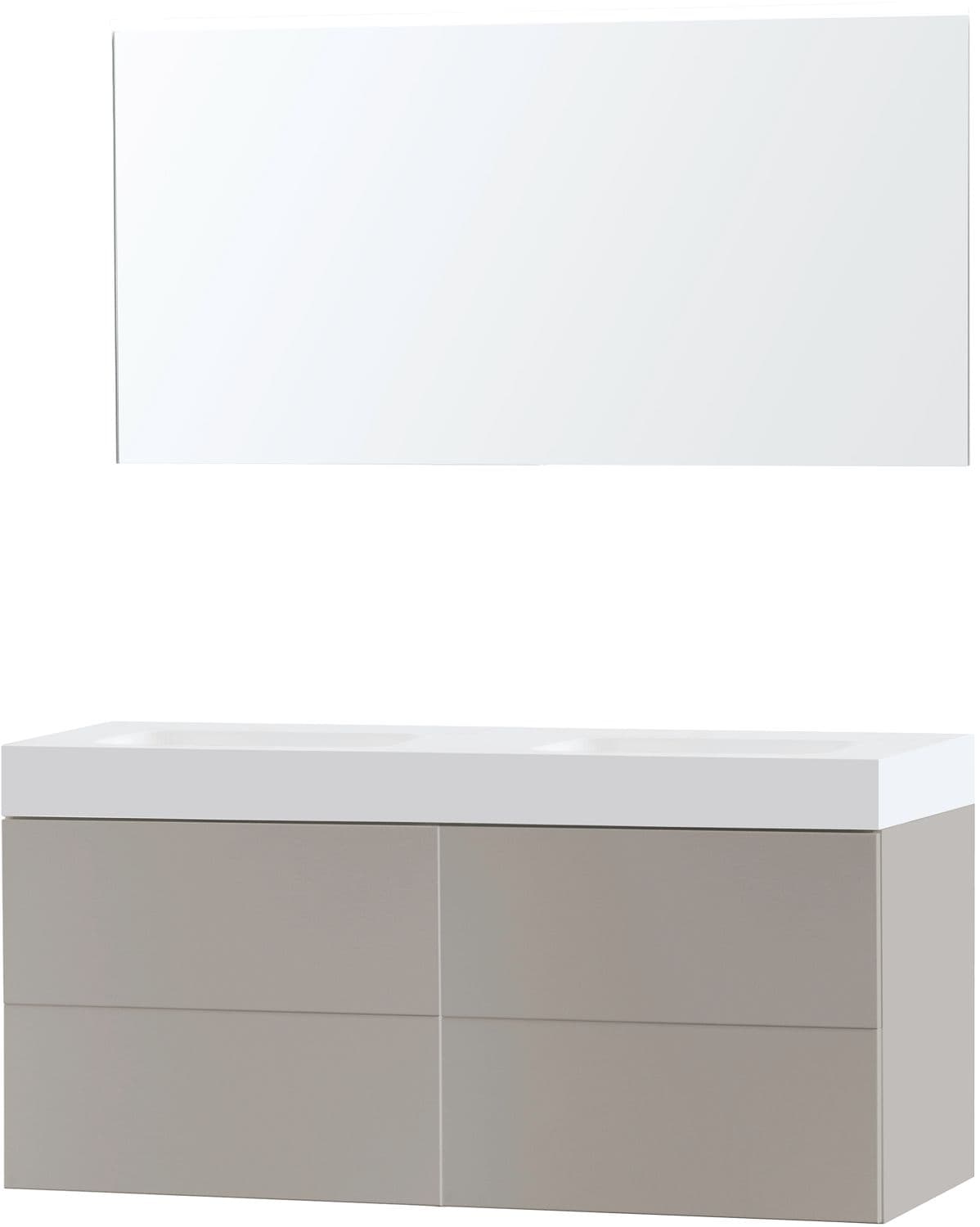 MBL.PURO DUO GRIS 140 SOLID PURO MIROIR