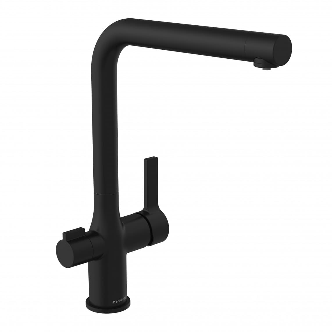 99860 AQUASTAR PRO Drinking water sink mixer, black matt, with filter system