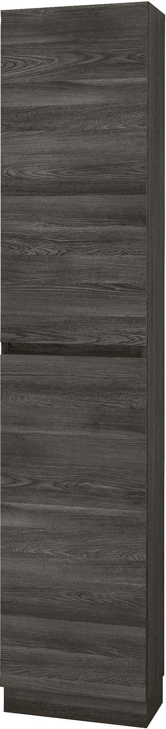 COLONNE FORM 190-40CM REVERSIBLE SOL +SOCLE CHENE GRAPHIT