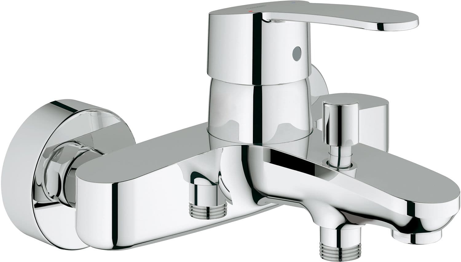 MITIGEUR DE BAIN EUROSTYLE NU GROHE CHROME