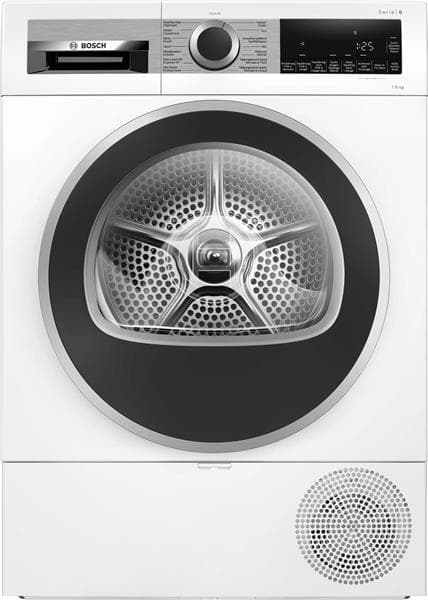 Sèche-linge serie 6 pose-libre classe D, 9,0kg, Easy Clean, set d'évacuation d'eau, grand display Le