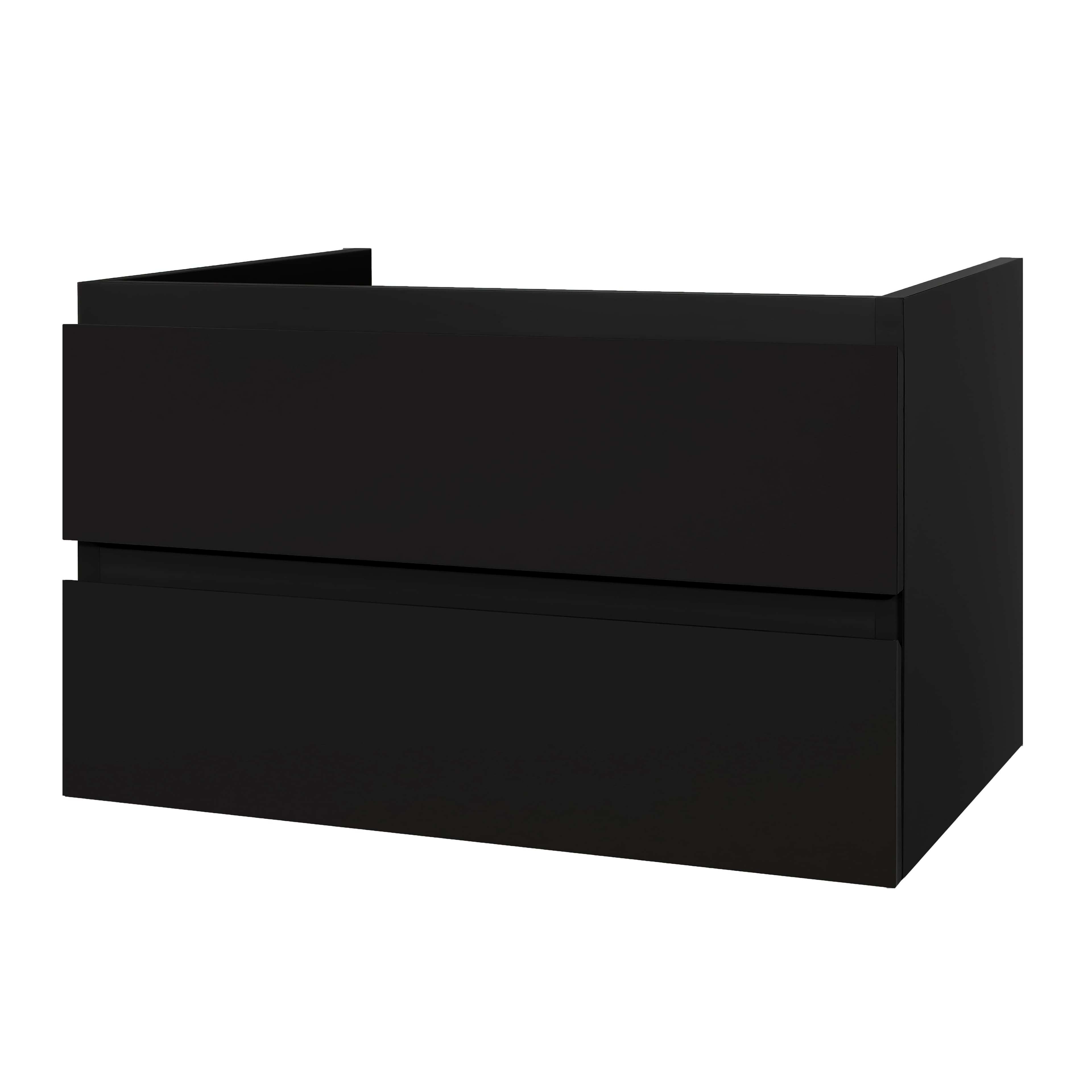 ALONI sally meuble sous-plan (100CM) - Noir mat