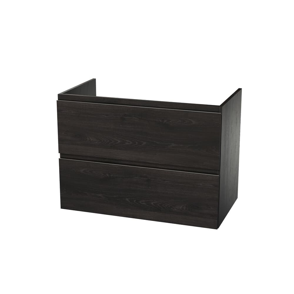 Van Marcke Fortitudo Due sous-meuble B800xH650xD495mm 2tiroirs Chocolat