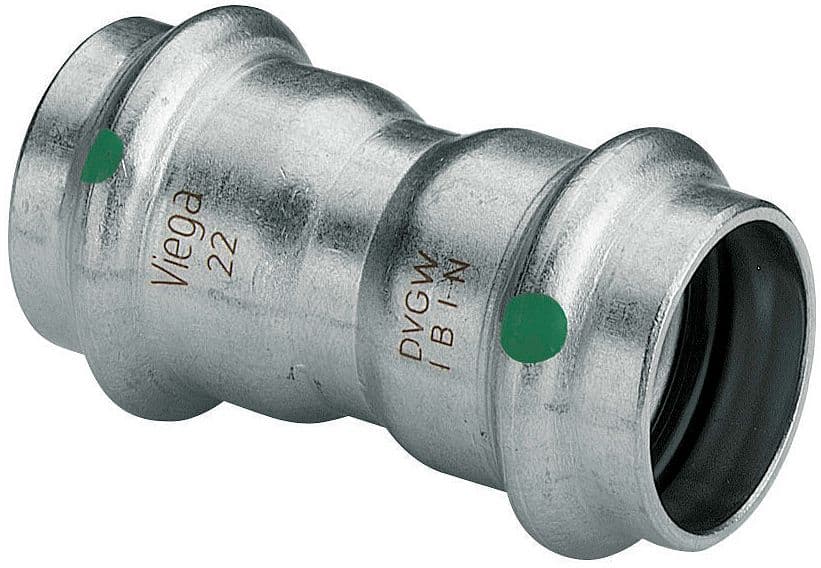MANCHON FF 22MM SANPRESS INOX VIEGA