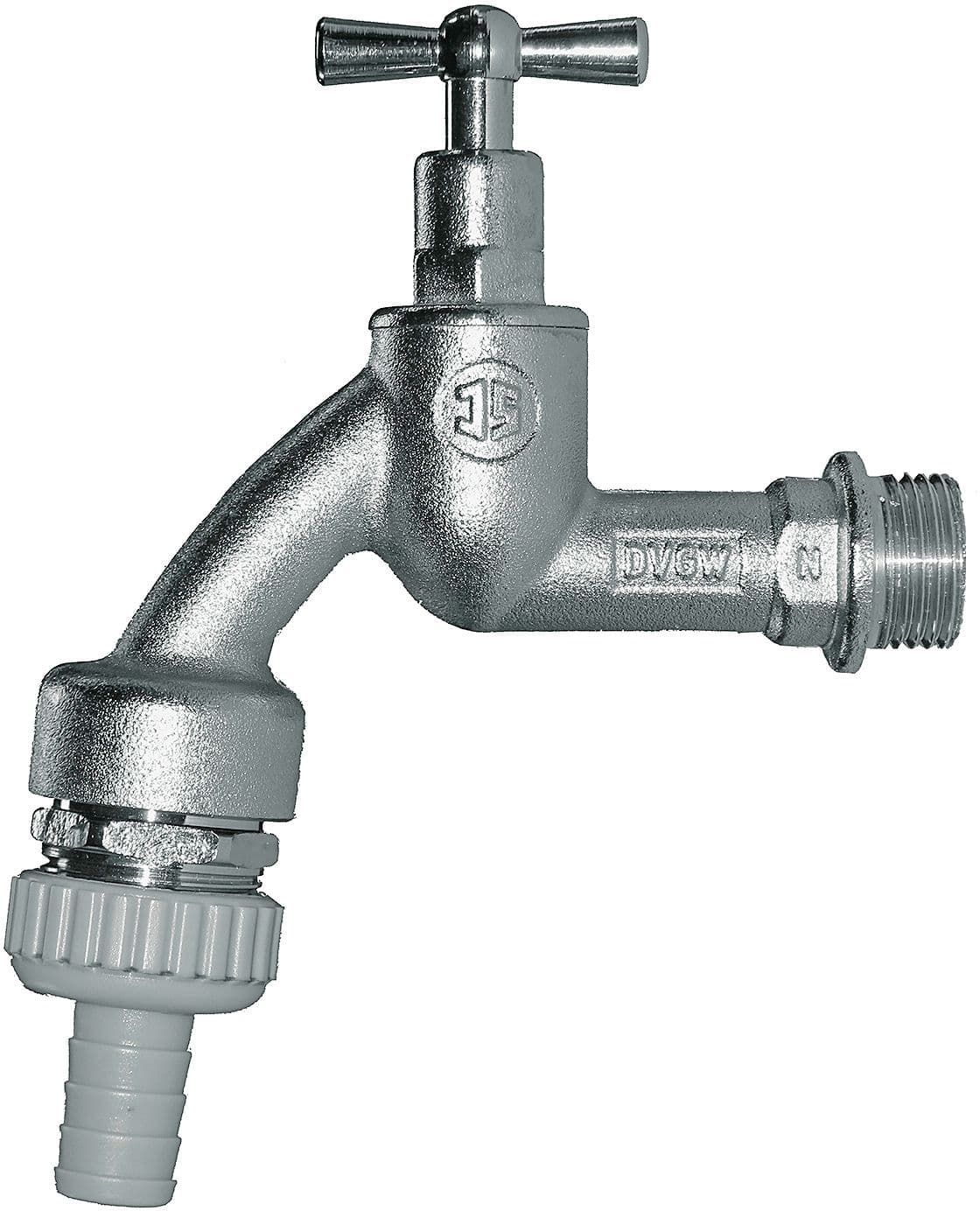 ROBINET DOUBLE SERVICE BELGAQUA HA 1/2" CHROMAT
