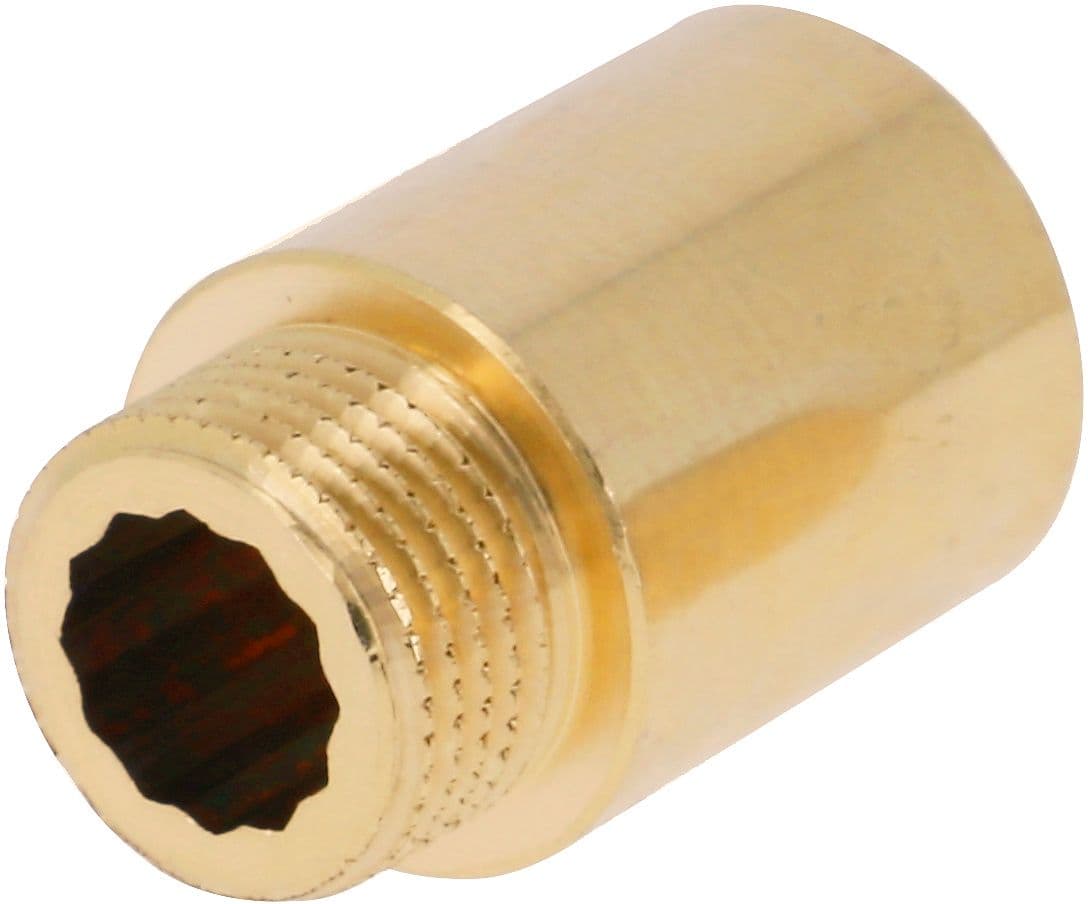ALLONGE FILETE LAITON 3/8"MF 15MM