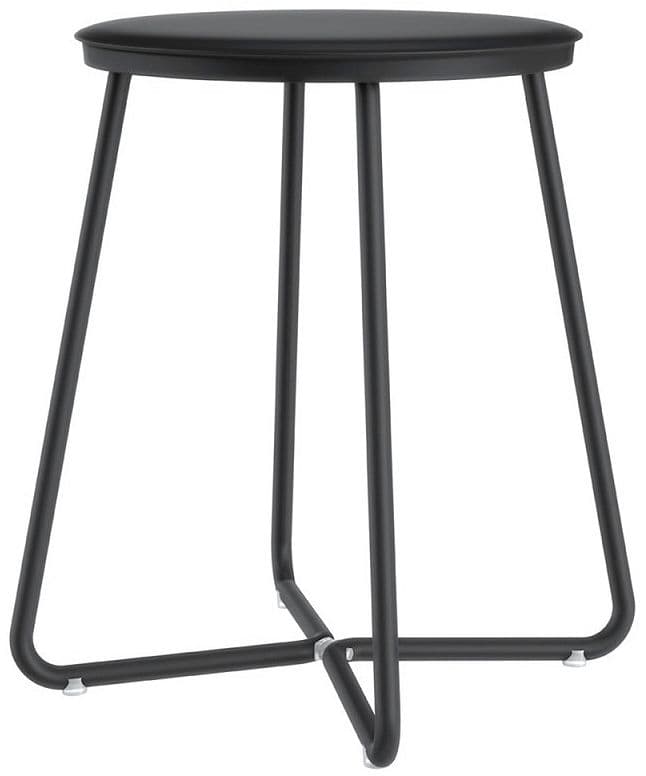 TABOURET A POSER GEYSER COSMIC NOIR MAT