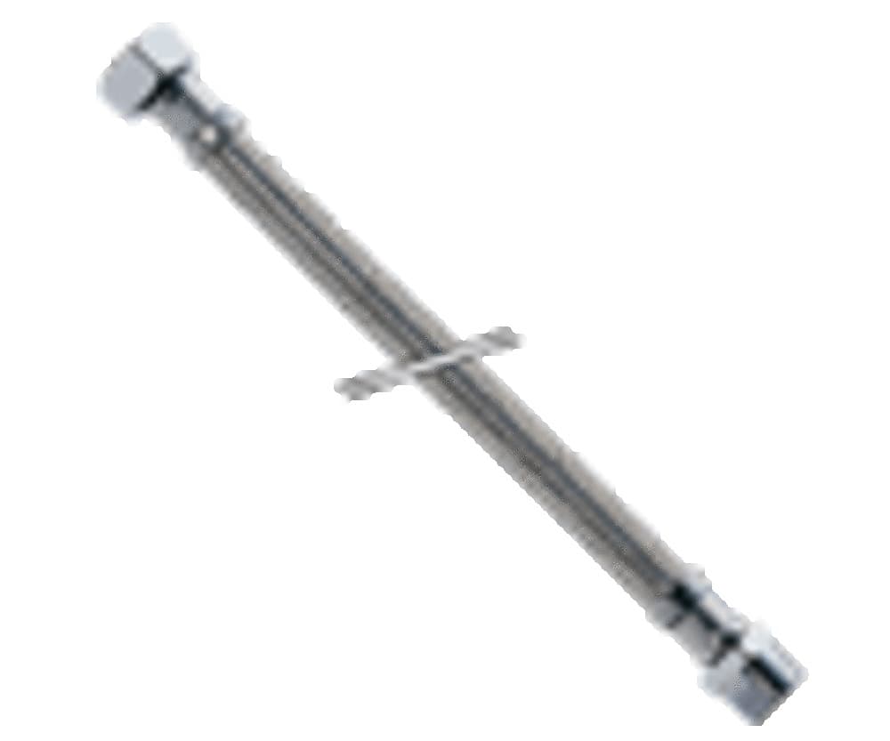 Tuyaux d'alimentation gaine tressée passage acier D13 3/4"MF L300mm