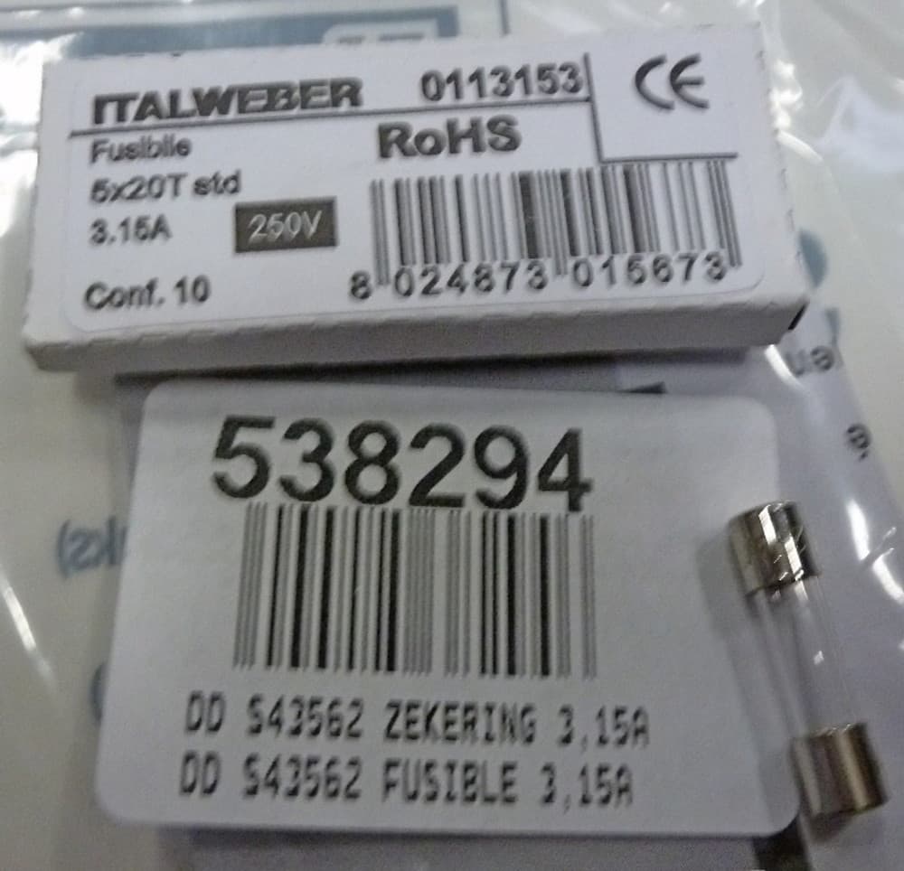 DD S43562 FUSIBLE 3,15A