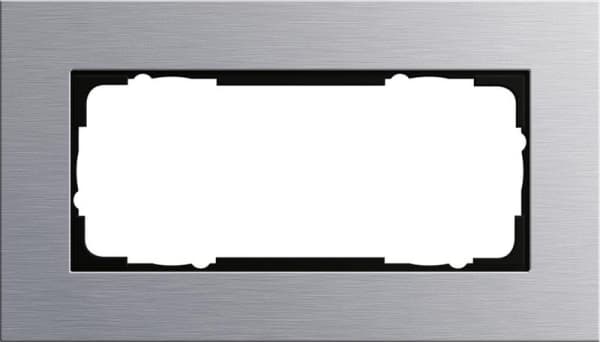 Cadre de finition Gira Esprit Aluminium (anodisé) - Aluminium anodisé E 1 EV 1.