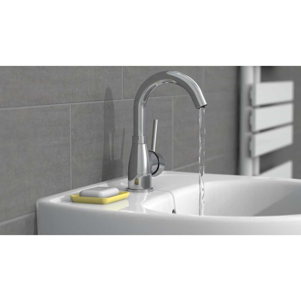 NI075FUTCR-LP FUTURA Mitigeur lavabo basse pression, chromé