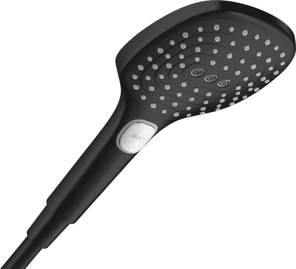 Hansgrohe Raindance Select E douchette à mains 120 3jets noir mat