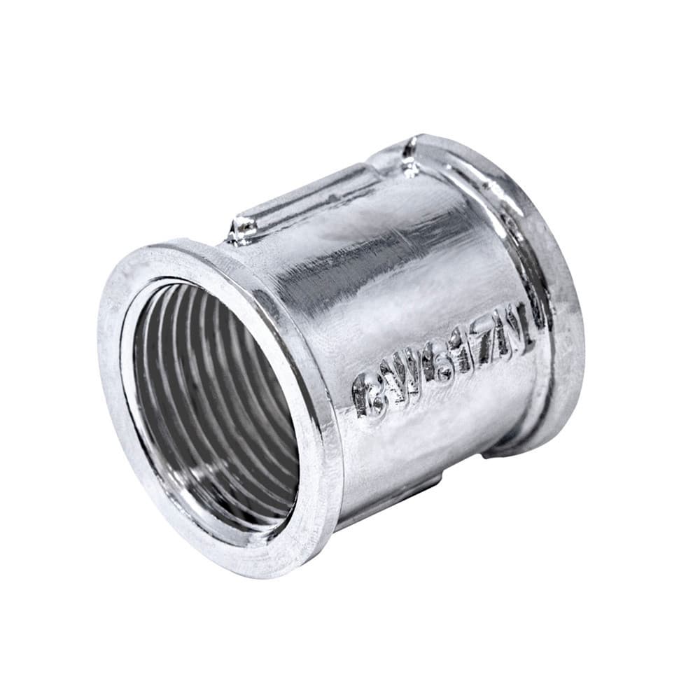 manchon laiton/chromé 3/4"FF