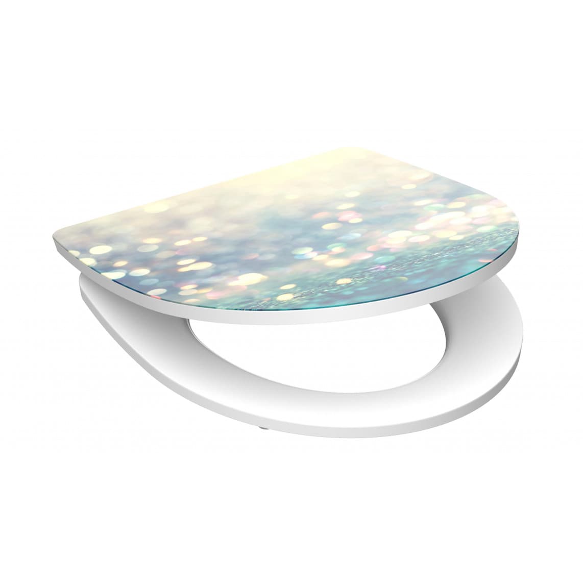 82587 Duroplast HG WC-zitting MAGIC LIGHT, met valrem en afneembaar