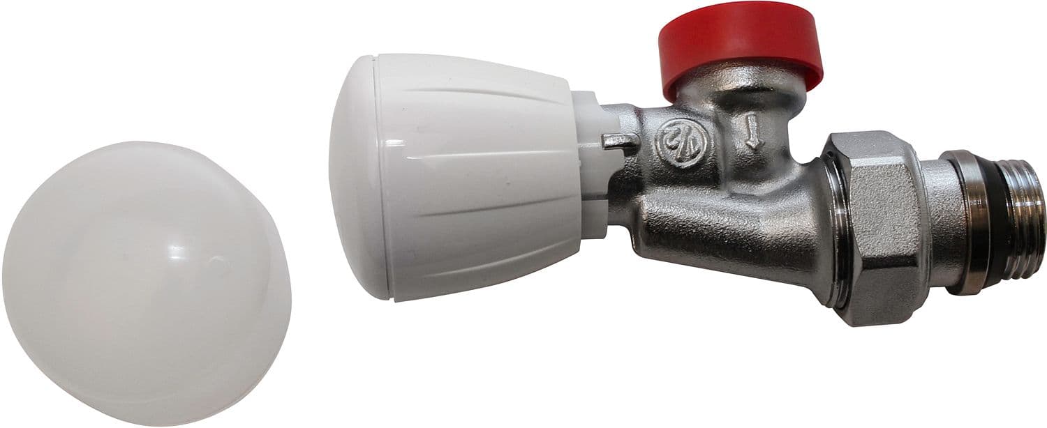 VANNE RADIATEUR THERMOSTATIQUE GIACOMINI EQUERRE INVERSE 1/2"-18AA
