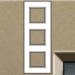 LivingLight - plaque rectangulaire 3 x 2 modules 71mm Square