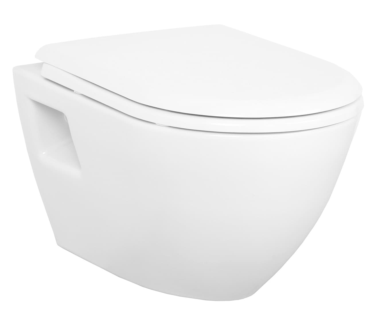 WC SUSPENDU DESIGN - BLANC