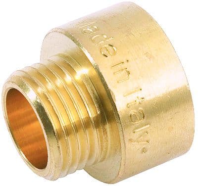 REDUCTION FILETE LAITON 1/2"F-3/8"M