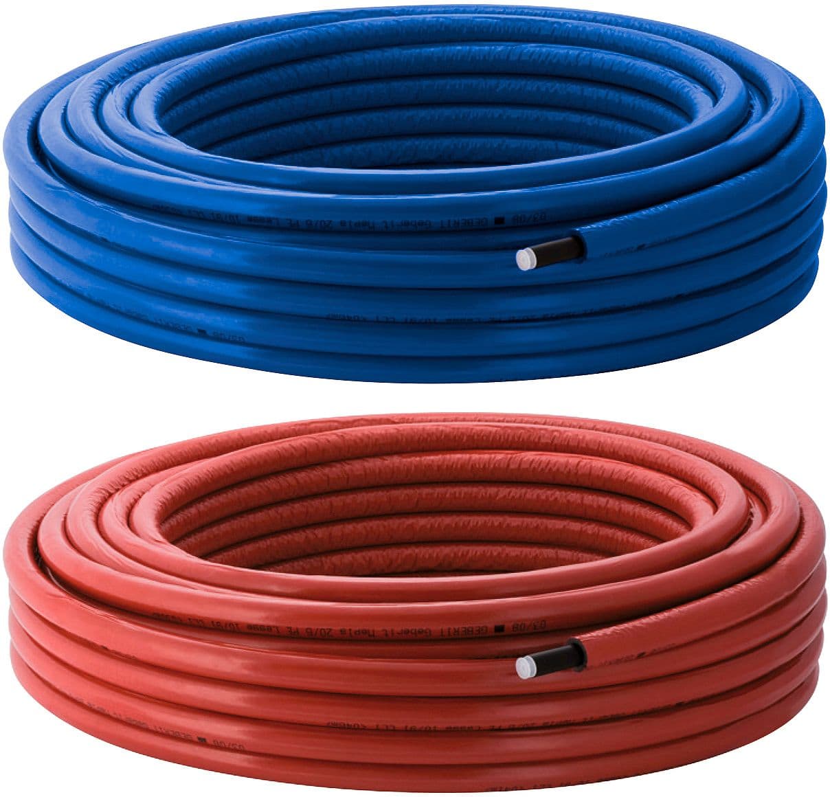 TUBE ISO6(=6MM) 16MM ROUGE ROULEAU 50M MEPLA GEBERIT