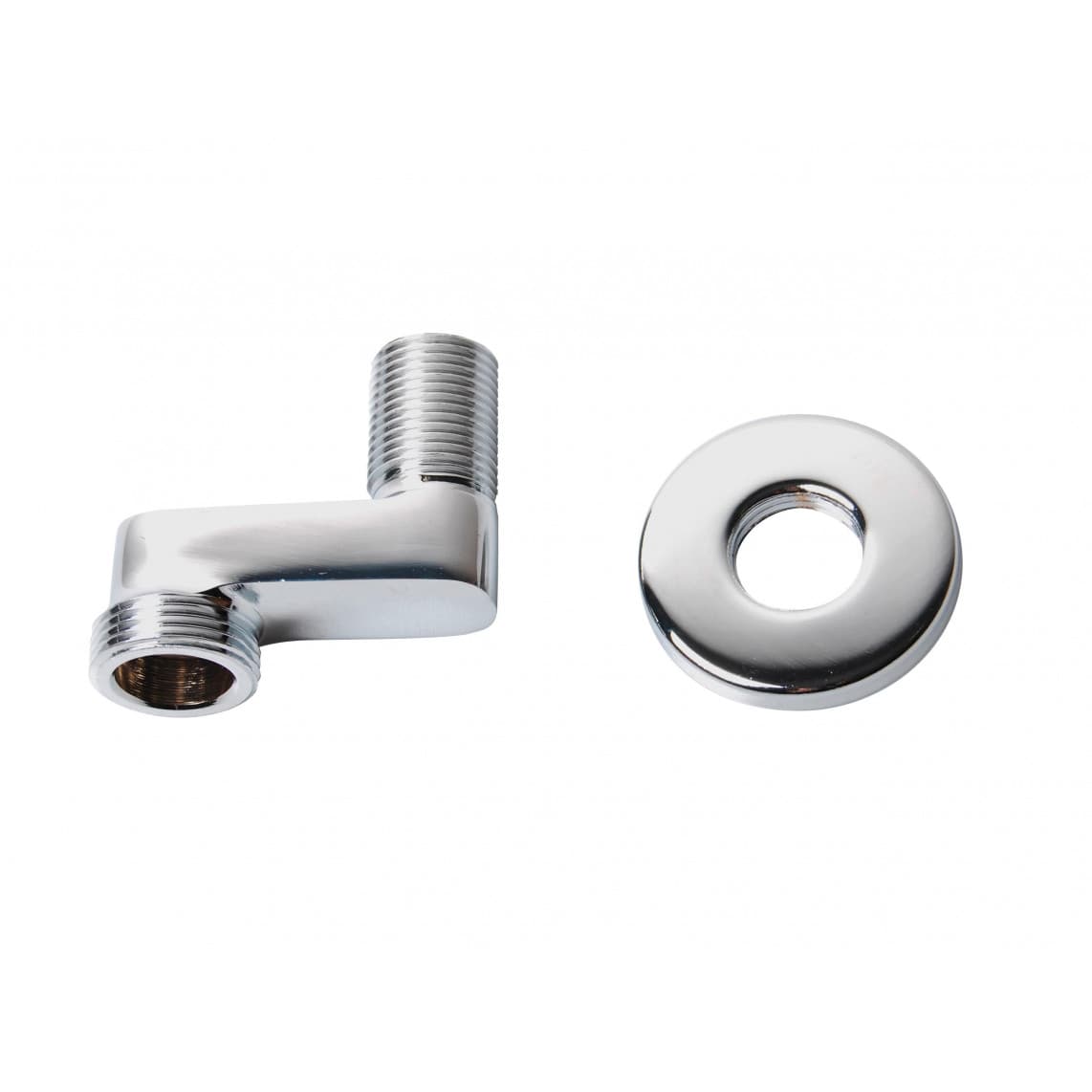 986262113 raccord en S, 1/2" M x 40 mm x 3/4" M, avec rosace filetée