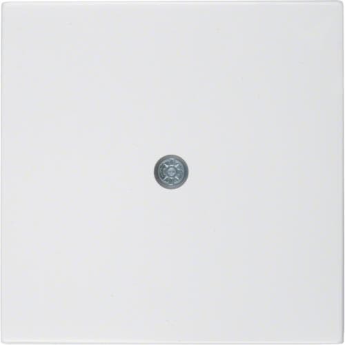 Enjoliveur pour sortie de câble Berker S.1 / B.3 / B.7 Blanc polaire, brillant