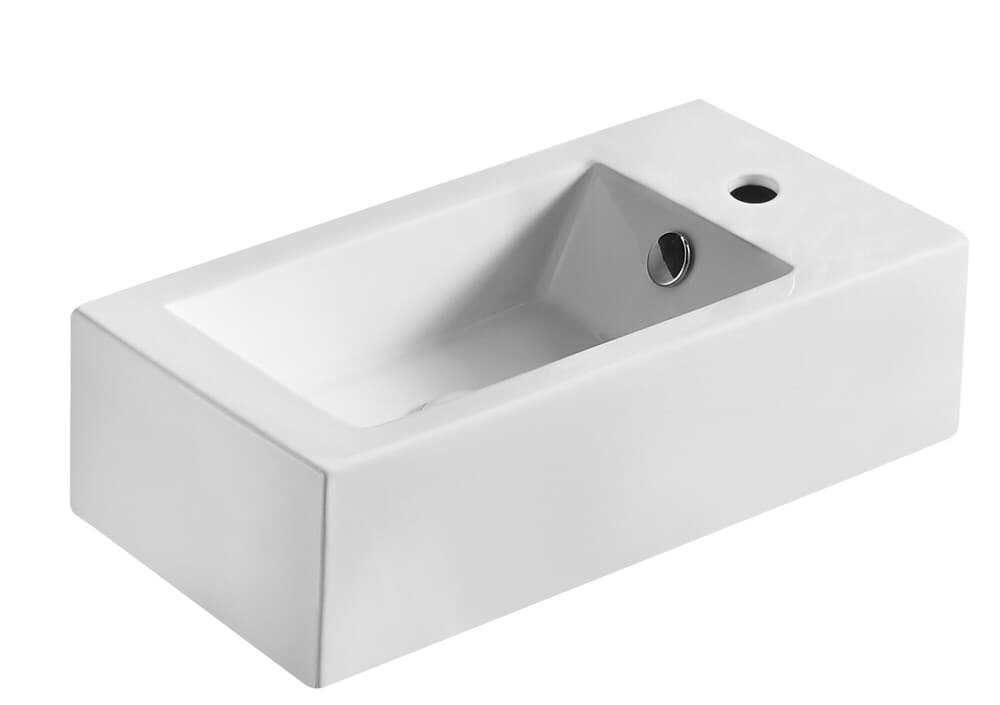 Van Marcke Origine Vigo lave-mains 250 x 500 x 145 mm trou robinet à droite