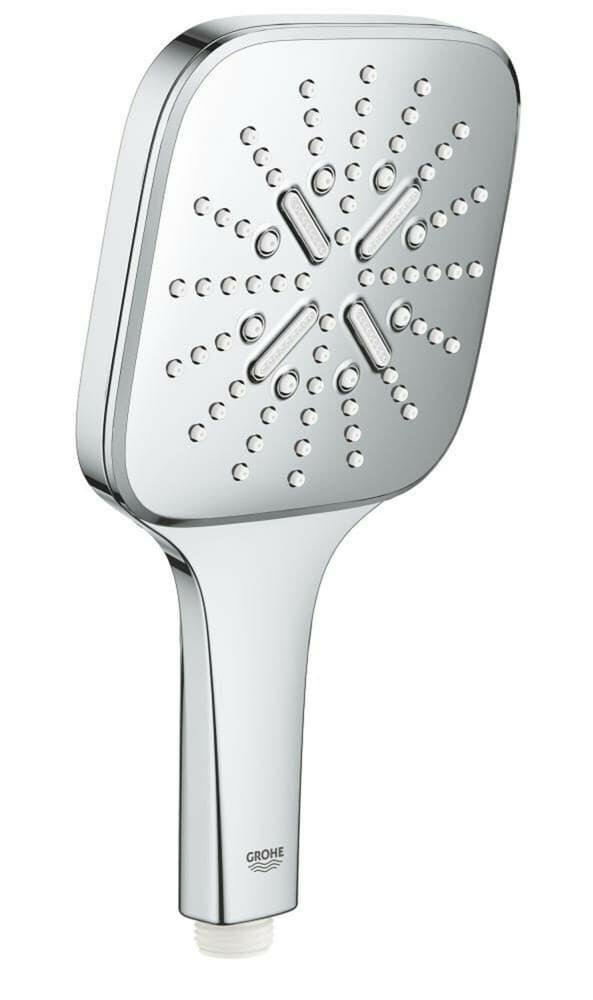 Grohe Rainshower SmartActive 130 cube douchette à mains 3jets 9,5l/min chromé