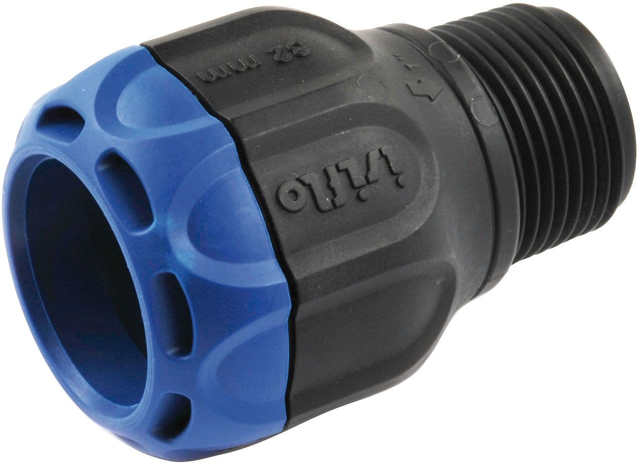 ISIFLO RACCORD DROIT P.HDPE 25MM-3/4"M