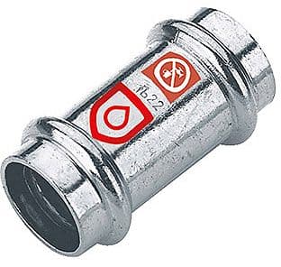 MANCHON COULISSANT FF 15MM ACIER C FRABO