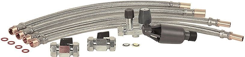 KIT DE RACCORDEMENT FLEXIBLES ECS POUR POMPE A CHALEUR ITHO DAALDEROP