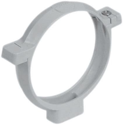 COLLIER PVC ROND BLANC 80MM CORGBB