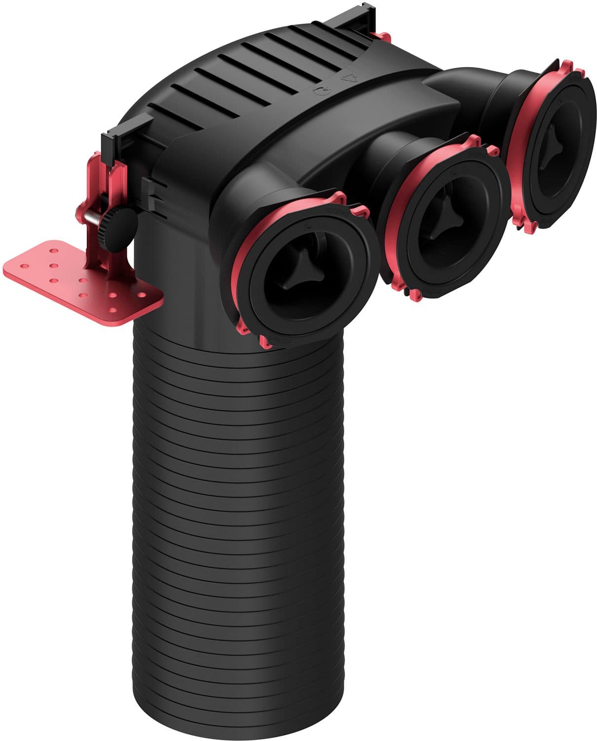 CONNECT BOX DE RACCORDEMENT BOUCHE 125MM+3X75MM